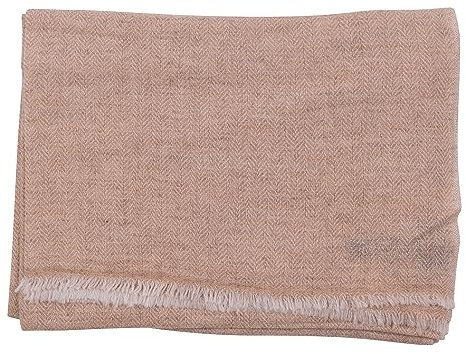 yanopurna Sommerschal Damen aus 100% Kaschmir – Handgewebter Kaschmirschal mit Fischgrätmuster – Leichtes Halstuch, Stola & Tuch für Frühling & Sommer – Unisex, Hergestellt in Nepal (68x190 cm)