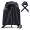 TRAVELIT wasserdichte Abdeckung für Ninja Woodfire Outdoor Grill auf seinem Ständer, wetterbeständiges BBQ Grillzubehör, kompatibel mit Ninja Smoker Grill OG701 OG751 OG700 Serie, Schwarz (nur