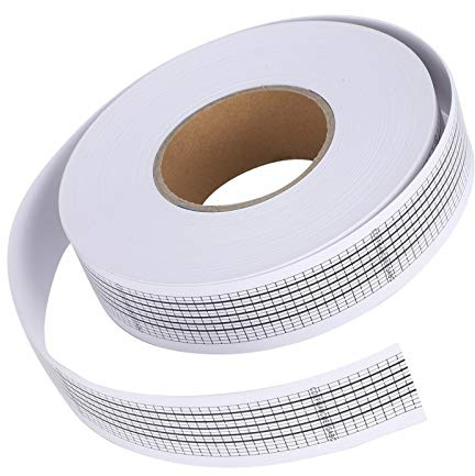 Aqur2020 Paper Tape Strips Music Box 50M Compose DIY Hand Cranked Music Box Paper Strip Music Container Music Chest (15-Tone Blank Paper Tape [50 Meters Full roll])