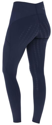 Covalliero Kinder Reitleggings Dark Navy F/S 24, Größe:164/170