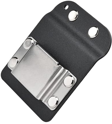 Supporto per Cintura per Trapano, Pratica Fondina Portatile per Trapano Gancio in Acciaio Inossidabile Robusto Aggancio Rapido per Utensili Elettrici