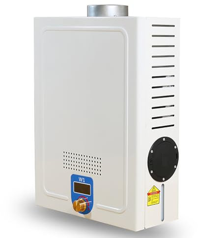 12V 40W Diesel Tankless Electric Water Heater, 3.6L Mini Instant Hot Water Heater, 0.2-0.6 MPa, Max Fuel Consumption 1L/H, Small Enough To Install Anywhere-For Camping,RV,Outdoor Shower