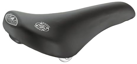 MVTEK Sillín MTB K2 de Color Negro, 285 x 160 mm, de Piel sintética, Abrazadera Unisex para Adulto, Talla única