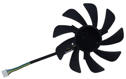 QWZOZST Enfriador de GPU VGA, Ventilador para Tarjeta gráfica, T129215SH, para Zotac GTX 1060 6 GB, para Mini GTX1060 3 ITX