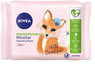 NIVEA Micellar Toallitas desmaquillantes micelares para el cuidado 25 pieza(s)