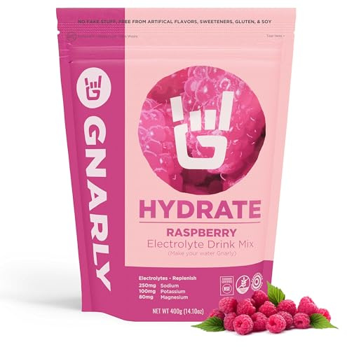 Gnarly Nutrition Hydrate Electrolyte Powder | Exercise Hydration Drink Mix