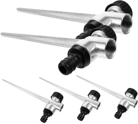 Gogogmee 2pièces Base De Piquet Arrosage Pour Pelouse Support Effilé Pour Jardin Lot De Connectable Pour Extension Arrosage De Pression