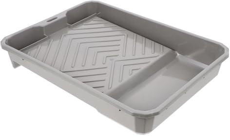 Homoyoyo Kunststoff Farbwanne Malerrolle Farbroller Träger Leicht Langlebig Vielseitig Für Heimwerker Renovierung Und Bauprojekte