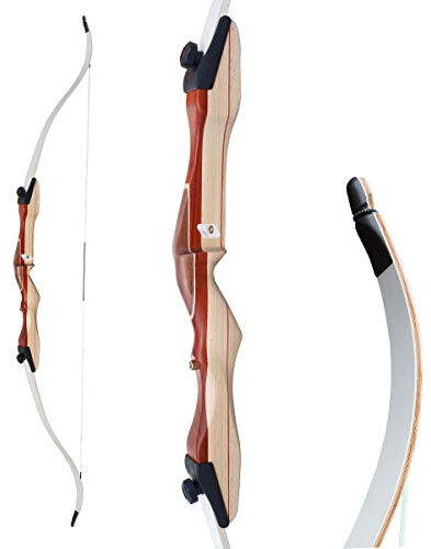 RAGIM Recurvebogen Wildcat 70 (ca.178 cm) Sportbogen für Rechtshänder 18 bis 34 lbs