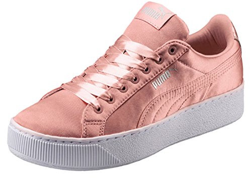 PUMA Damen Vikky Platform EP Sneaker, Peach Beige-Peach Beige