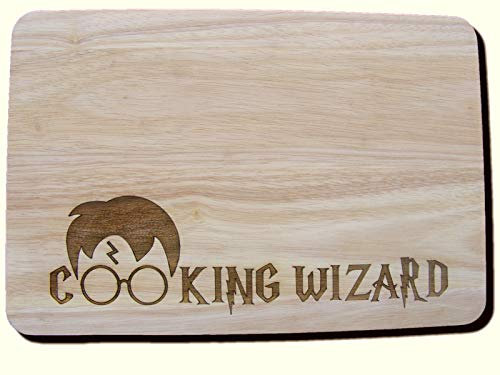 FastCraft Idée de Cadeau à découper de Coupe Planche à Fromage de Table Cadeau Premium Hardwood 24x17x1.5 cm
