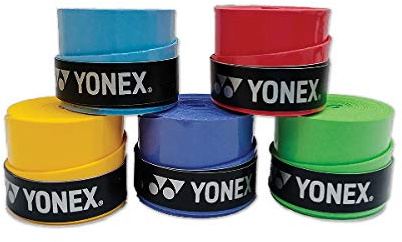 YONEX Tech-501B Badminton Racket Grips | Lightweight PU Overgrip Tape | Non-Slip, Sweat-Absorbent Replacement Handle Wrap for Rackets