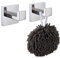KOKOSIRI B1010CH-P2 - Gancho para toalla de baño, gancho para bata de baño, acero inoxidable, montaje en pared, cromo pulido, B1010CH-P2