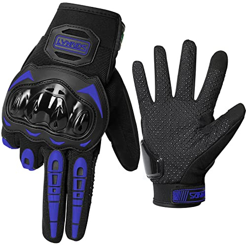 LVNRIDS Motorcycle Gloves with Touchscreen Men and Women Racing Gloves for Motocross, BMX ATV MTB Riding, Road Racing, Cycling