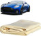JEOPKO chamois leathers for cars,Large Genuine Chamois Leather(65x40cm),Car Drying Towel Shammy Leather Cloth, car cleaning kit,Chamois Leathers For Cars Perfect for drying off the whole car.