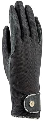 Aubrion Shires Aero Flexfit Riding Gloves - Childs (Black, Small)
