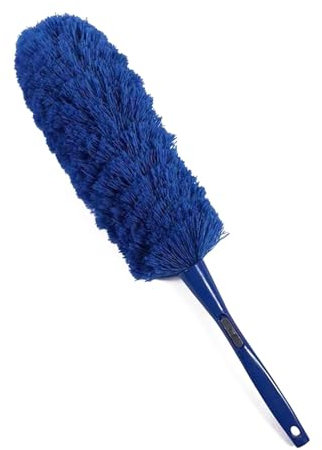 Spolverino in microfibra – Spolverino per auto, piumino per uso domestico, spazzola lavabile per spolverare, spazzola riutilizzabile con manico comodo, spolverino pieghevole portatile per la pulizia