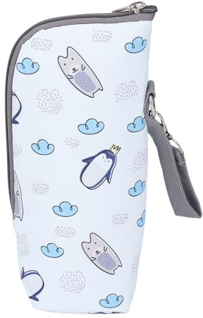 Fdit Bolsa Calentadora de Biberones, Aislada, Portátil, Necesidad para Bebés, Alimentación Térmica con Leche, Lactancia Materna para en Movimiento, Poliéster (Tipo 1)