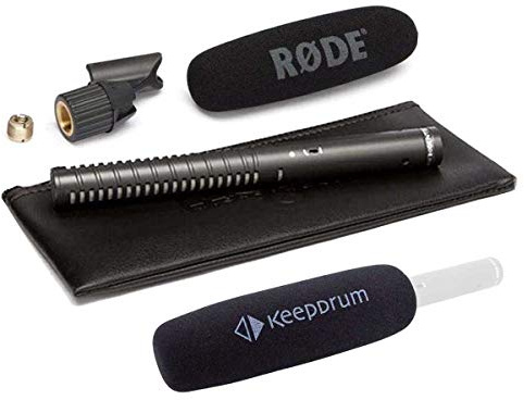 Rode NTG-1 riktmikrofon + keepdrum popskydd KDWSVM