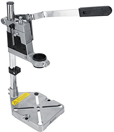 Universal Workbench Repair Tool Adjustable Drill Bench Press Stand with Clamp Base Frame for Electric Drills DIY Tool Press Hand Drill Holder