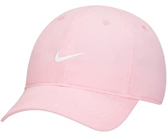 Nike Kid`s Adjustable Solid Swoosh Cotton Baseball Cap (P_F(8A2319-A9Y)/W, 4-7 Years)