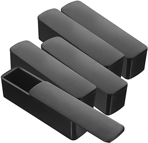 Operitacx 5st Siegel-aufbewahrung Sbox Etui Für Finanzstempel Tinte Nützlicher Aufbewahrungskoffer Für Bürosiegel Büro Stempelhalter Misti Einzel Abs Ausziehbare Abdeckung Schieberegler