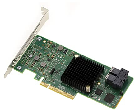 KALEA-INFORMATIQUE Scheda controller PCIe 3.0 SAS 12GB 8 porte interne. Modello OEM 9300-8i con chipset 3008 Fusion MPT 2.5 SAS