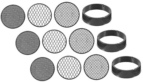 ABOOFAN De Suelo De Plástico 11X11 Cm Herramienta De Jardinería Ligera para Filtrar Tierra Y Clasificar Bonsáis Fácil De Limpiar