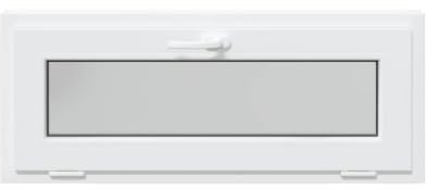 vidaXL Ventana de sótano RISOR 100x40 cm oscilobatiente 3 cristales, ventana de salida, ventana de tolva, ventana en el sótano, pozo de ventana