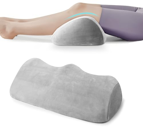 SeiriHelper Ergonomie Knierolle Lagerungsrolle für Knie und Beine 50 * 30 * 14.5 cm (Hellblau)