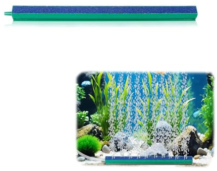 JOVYTH 1 Barres Bulleur 25cm – Pierre Air Animaux, Pompe Oxygène Discrète Mousse fine, Accessoire Silencieux pour Décoration Aquarium