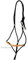 WI-Western Imports Knotenhalfter Rawhide Black - Trainingshalfter