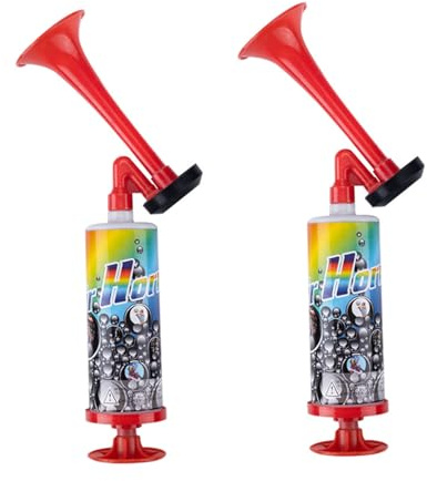2pcs Super Loud Handheld Air Horn - Extra Loud Safety Alarm for Car, Marine Boats, Sports, Camping