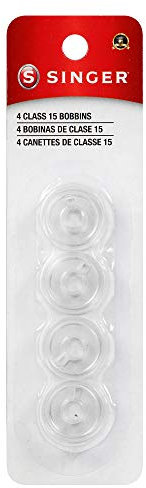 Singer Bobbins Spulen, Kunststoff, durchsichtig, 1-Pack