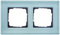 Gira 021218 021218 Rahmen 2-fach Esprit Glas, mint