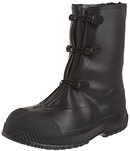 Servus SuperFit 12 PVC Dual-Compound Men's Overboots, Black (11001-Bagged)