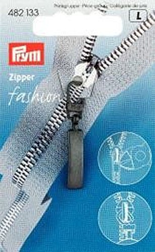 Prym Reißverschluss, Metal, Schwarz, Eine Grösse