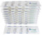 Medi-Inn Medikamentendispenser mit 4 Fächern, weiß Standard, 10 Stück, Tablettenbox für einen Tag, Pillenbox, Tagesdispenser