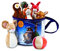 Aurora World 12971 - Plüschtiere Grüffelo's Kind Kegeln, 23 cm, braun