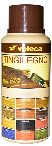 Veleca TIVAL COLOR TINGILEGNO Mogano - ml. 250 - TINGENTE PER LEGNO DA INTERNO