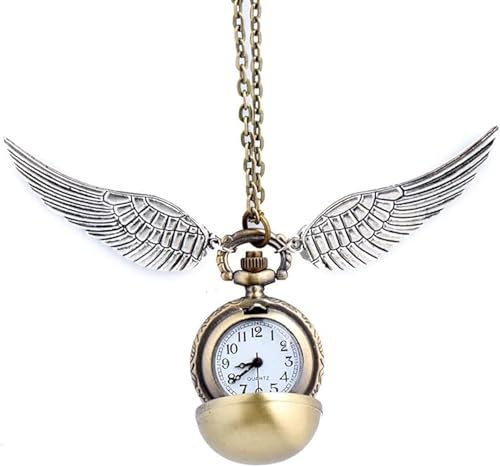 Harry Potter Quidditch Collana boccino d'oro Pendente Gioielli Regalo