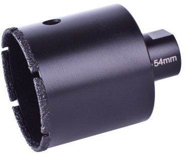 wolfcraft Sega a tazza diamantata Ceramic per smerigliatrice angolare I 5948000 I Per l'installazione di sanitari e passacavi su piastrelle e piastrelle smaltate