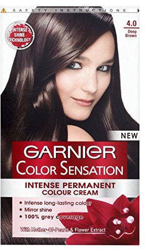Color Sensation Número 4.0 - Tinte de cabello, marrón oscuro