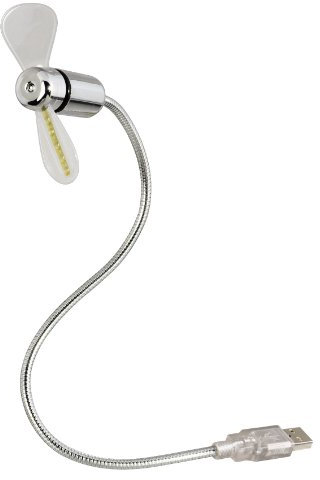 HAMA USB-Ventilator mit bunten LEDs