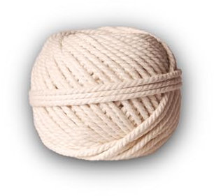 Chapuis CCV2 Cuerda de algodón cableado - 20 kg - Diámetro 2,5 mm - Largo 30 m