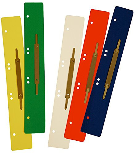 Soennecken Heftstreifen 3162 lang Metalldeckl. farbig 125 St./Pack.