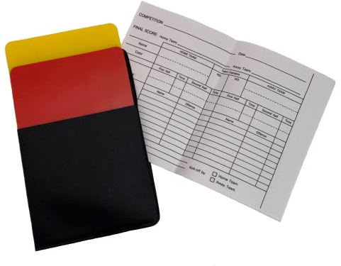 Markwort Referee Cards, Black