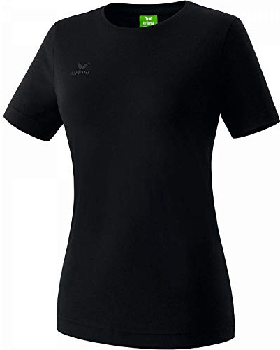 Erima - Casual Basics T-Shirt - Femme - Noir (Schwarz) - FR: 50 (Taille Fabricant: 48)