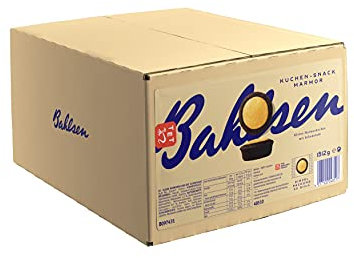 Bahlsen Kuchen-Snack Marmor - Schokolade - Großpackung mit ca. 55 Dessertpackungen à 27,5 g - einzeln verpackte Marmorkuchen (1 x 1,51 kg)
