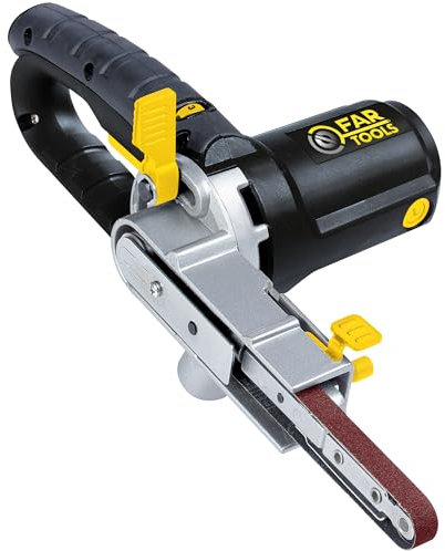 Fartools YO 400 - Lijadora de banda (400 W, superficie de lijado: 457 (la.) x 13 (an.) mm)